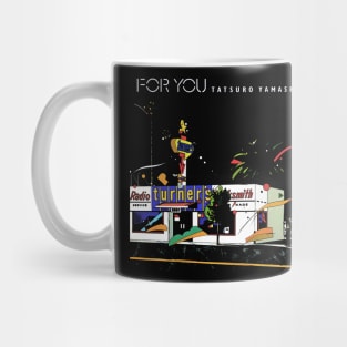 Tatsuro Yamashita's For You City Pop Design Mug